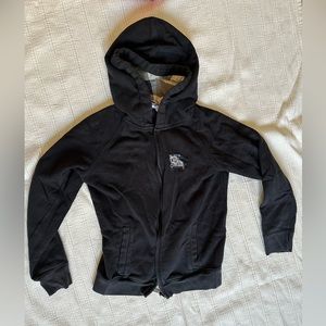 Burberry hoodies, pre owned. Size age 14 youth